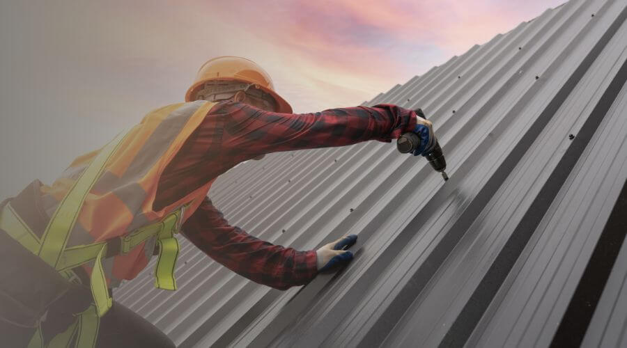 Professional metal roof repair in Rumford, RI